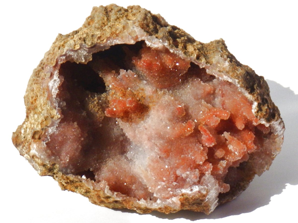 画像5: モロッコ産オレンジクォーツジオードＡ (5)