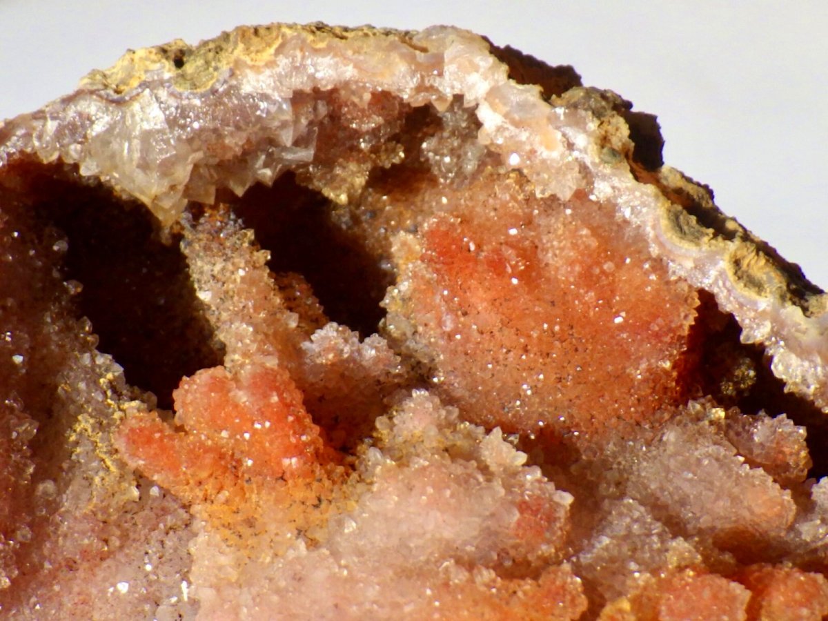 画像9: モロッコ産オレンジクォーツジオードＡ (9)