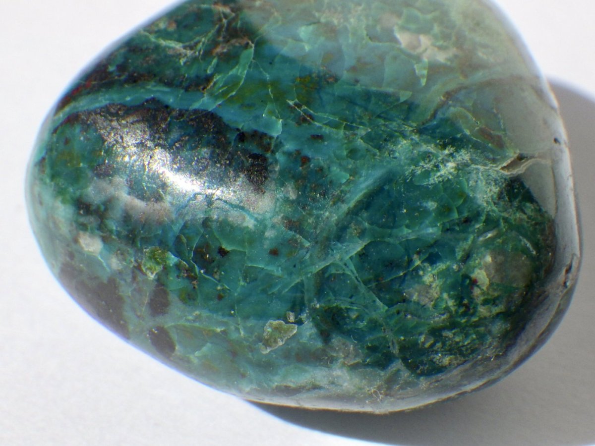 画像3: ペルー産クリソコラ磨き石Ａ (3)