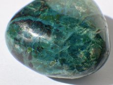 画像3: ペルー産クリソコラ磨き石Ａ (3)