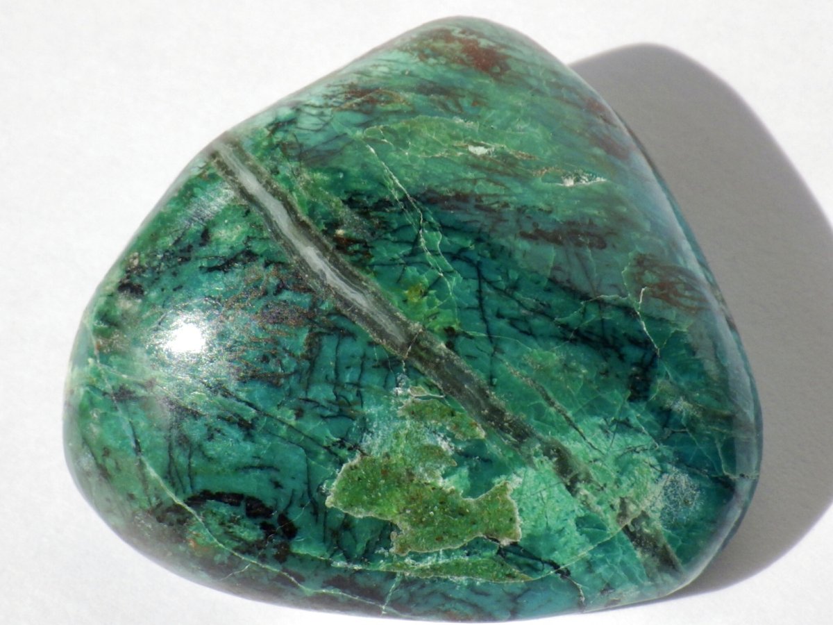 画像1: ペルー産クリソコラ磨き石Ｃ (1)