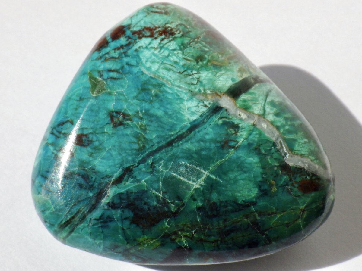 画像2: ペルー産クリソコラ磨き石Ｃ (2)