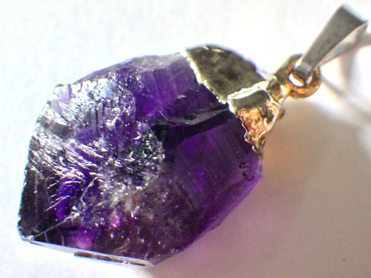 画像3: アメシスト原石ペンダントＢ (3)