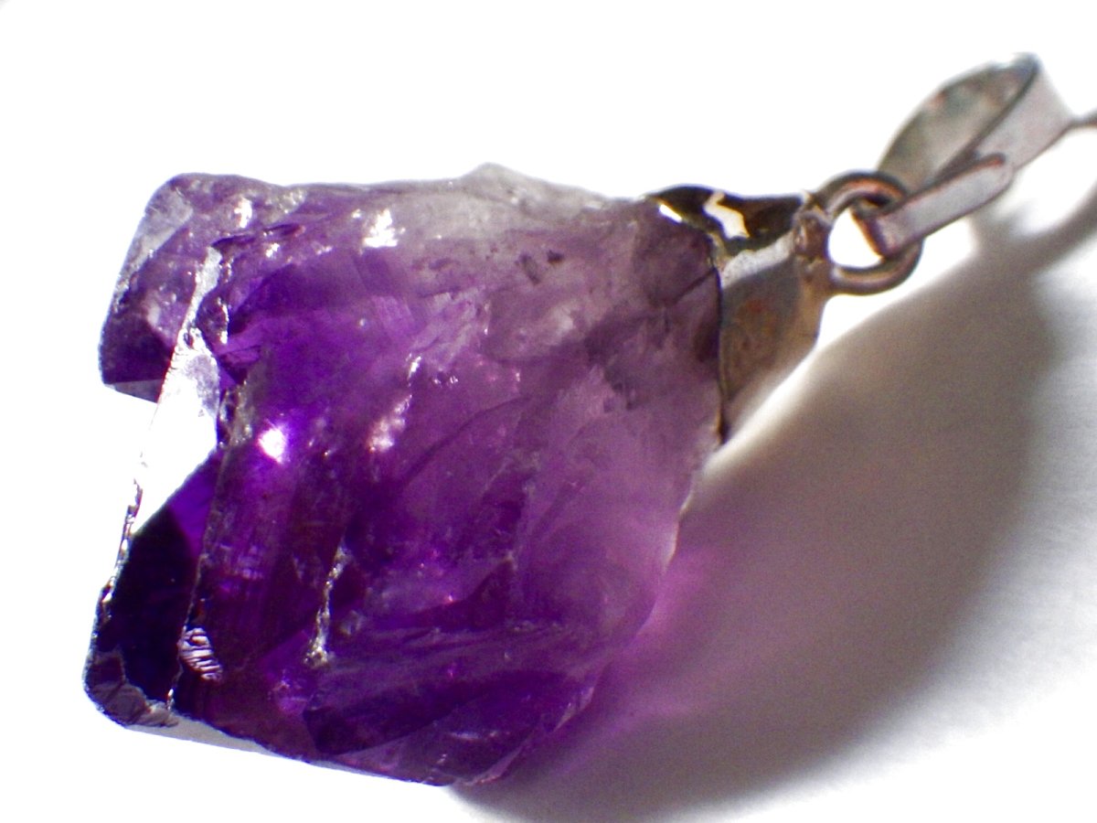 画像3: アメシスト原石ペンダントＣ (3)