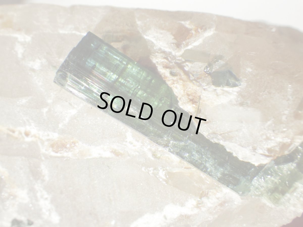 画像1: ブラジル産トルマリン入り水晶Ｃ (1)