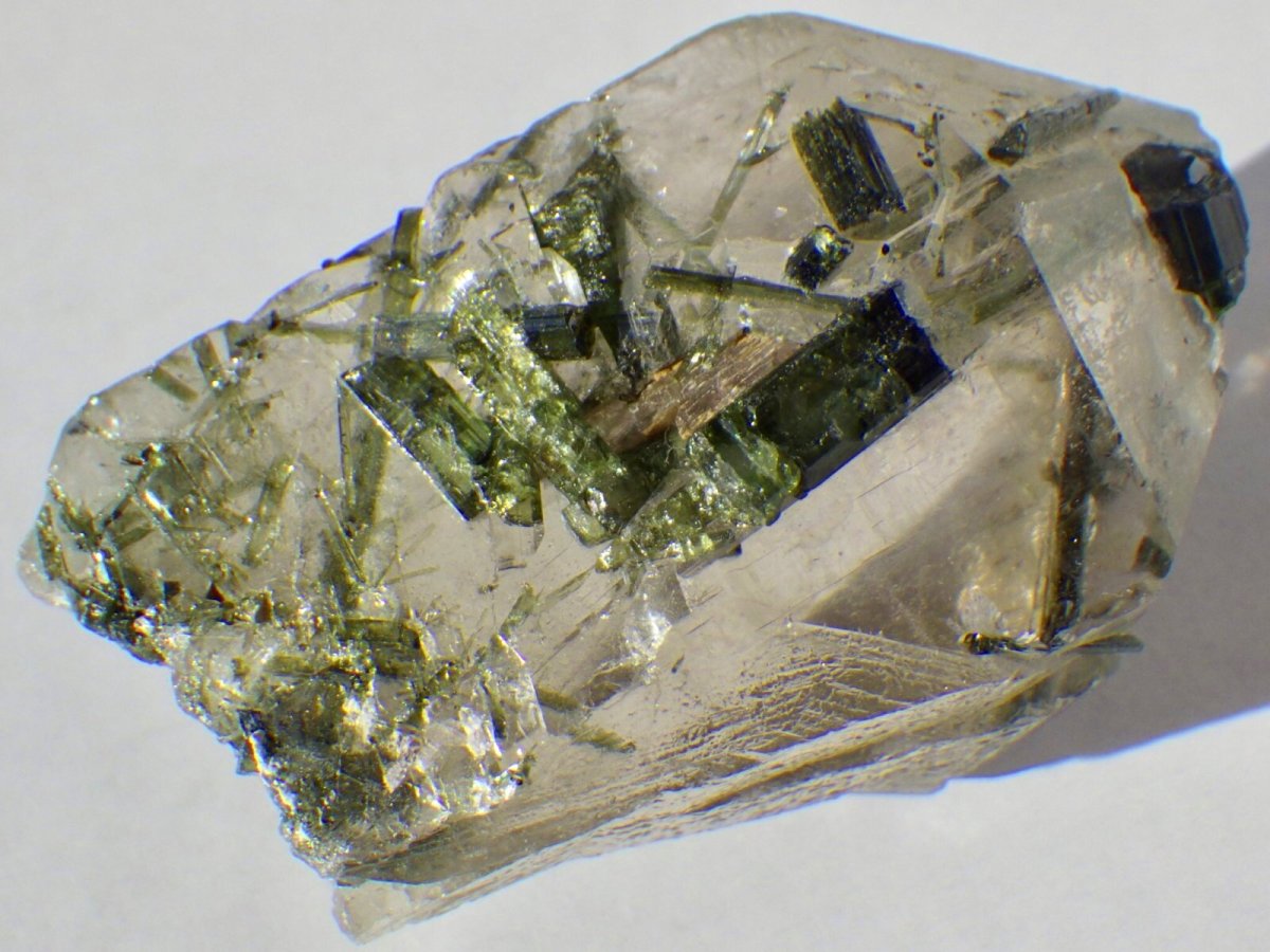 画像1: ブラジル産トルマリン入り水晶Ｂ (1)