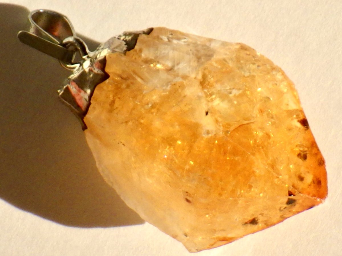 画像1: シトリンペンダントＢ (1)