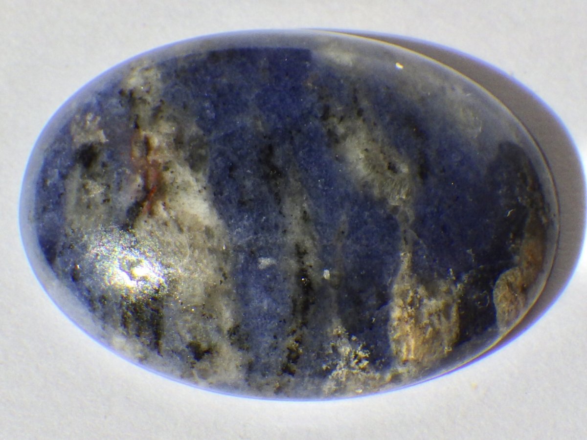 画像1: ロシア産ソーダライトカボＢ　15.8ct (1)