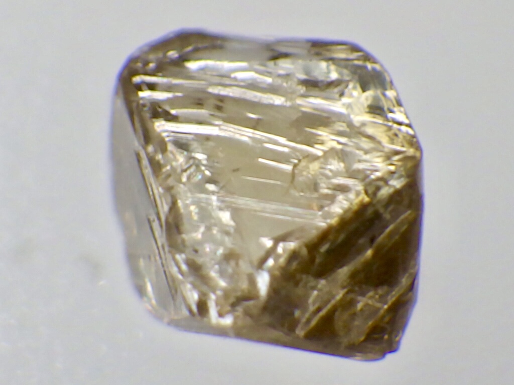 南アフリカ産 天然ダイヤモンド リング K18YG - アクセサリー