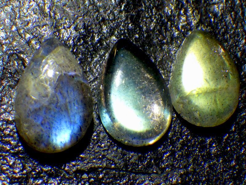 画像1: 宝石質ラブラドライトルースセットＢ　計2.6ct (1)