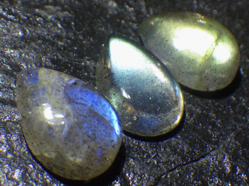 宝石質ラブラドライトルースセットＢ 計2.6ct - セルフクリエイション