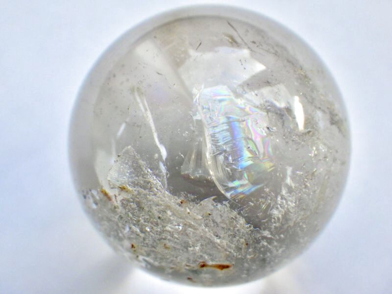 画像1: パキスタン産水晶丸玉Ｂ (1)
